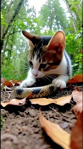 Wildcat vs Snake – A Deadly Encounter in the Forest