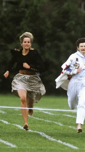 BANNED Footage Of Princess Diana Running