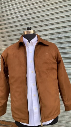 Brampton Outfits on Instagram: "Suede Leather Jacket 🧥💯"