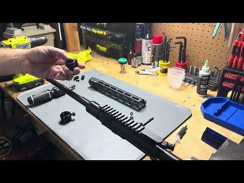 How to Dimple an AR15 Barrel and Install a Gas Block