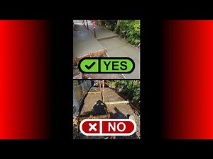 How To Pour An ADA Concrete Walkway & Ramp With A Concrete Curb For Handicap Parking Lot