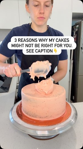 3 reasons why my cakes might not be right for you 👇 1. PRICE: Although I still have quite competitive pricing in comparison to other gluten free cake decorators (while I’m still improving and honing my skills), I value my time and the cakes I produce and I use real ingredients which are expensive (have you seen the price of eggs, butter and chocolate recently?? 😵‍💫) so I need to price my cakes according. This can seem expensive to some but not doing this would run me into the ground as a smal