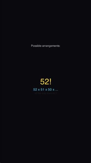 Every Card Shuffle You've Ever Done Was Unique