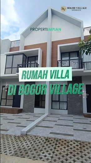 ✨ Bogor Village – Hunian Villa Eksklusif dengan Panorama Gunung #rumahminimalis
