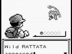 Pokemon Blue/Red - Wild Pokemon Battle