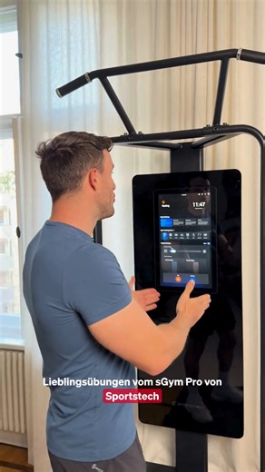 Sportstech on Instagram: "In diesem Clip zeigt @sascha_huber_official drei seiner Lieblingsübungen mit dem sGym Pro. 💪 Ein kurzer Einblick in verschiedene Trainingsmöglichkeiten mit dem Gerät. Wer das Training selbst testen möchte, kann uns gern im Brandstore in Berlin besuchen. 🏋️ 📍 Karl-Liebknecht-Str. 7, 10178 Berlin 🕒 Öffnungszeiten: Mo–Sa 10–18 Uhr In this clip, @sascha_huber_official shows three of his favorite exercises using the sGym Pro. 💪 A short look at the different training opt
