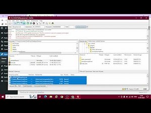 How to install wordpress theme manually using FTP Server Filezilla