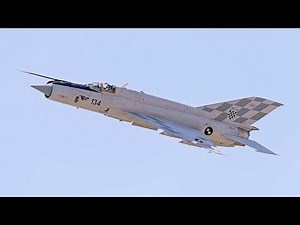 Mig-21 Low Pass at 1000 km/h