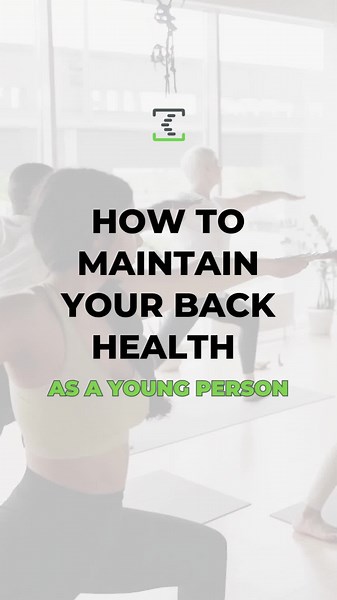 If you are a teen or young adult, did you know that you can start looking after your back health now? Maintaining a happy, healthy spine from a young age lowers your risk of spinal conditions later in life! 💚