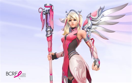 Overwatch 2: Campanha Mercy Rosa retorna com visual icônico da heroína - Adrenaline