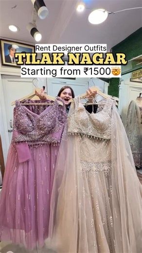 Ritika khurana on Instagram: "The most affordable rental place for any season 🤯 . ❗SHOP DETAILS ❗ . For any queries you can . DM them on insta- @renta_holic . ☎️Contact - 7042428868 . 📍RENTAHOLIC Address-17/51,mall road, tilak nagar near riwaaz garments, Delhi . Follow @rasberry__tea for more! . . . . . . . . . . . . . . . . . . . . . . . . . . . . . . . [rent designer wear, rental, rent lehenga, bridal, non-bridal, wedding season, wedding guests, designer wear, tilak nagar, drape saree, lehen