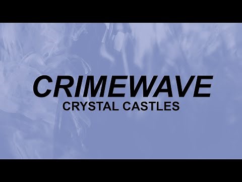 Crystal Castles - Crimewave (lyrics) | I want short breaths | tiktok