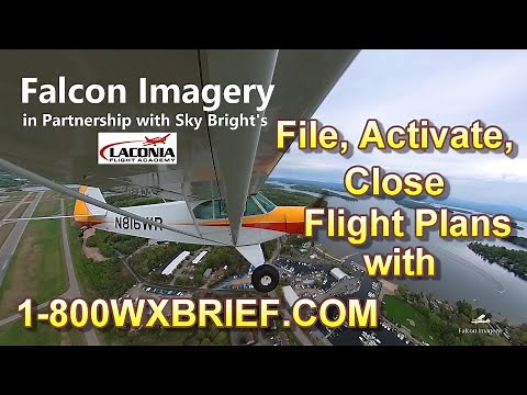 How to File, Activate, and Close Flight Plans with 1800WXBRIEF.com