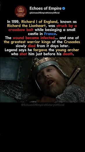 ​Why this King forgave his own killer...