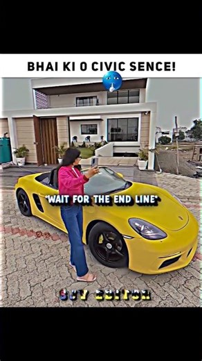 0 Bhai Civic Sence! 😂