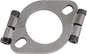 EBTOOLS Exhaust Flange Repair kit, Exhaust Split Flange 2inch Flat Oval Split Repair Exhaust Flange Replacement Accessory Split Flange