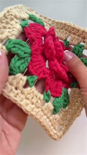 Floral granny squares have a way of adding a touch of whimsy to any project
