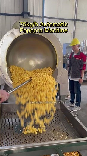 Commercial Industry Electric Operated Corn Popping Popcorn Machine#popcorn#popcornmachine#shorts