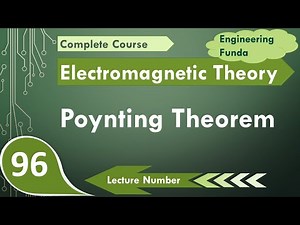 Poynting Theorem; Poynting Theorem Derivation; Poynting Theorem Proof; Power by Poynting Theorem Video Lecture | Crash Course for GATE ECE (English) - Electronics and Communication Engineering (ECE)
