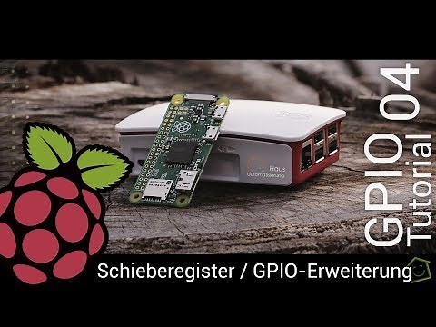 GPIO-Tutorial Part 04: Schieberegister - mehr GPIO-Ports am Raspberry