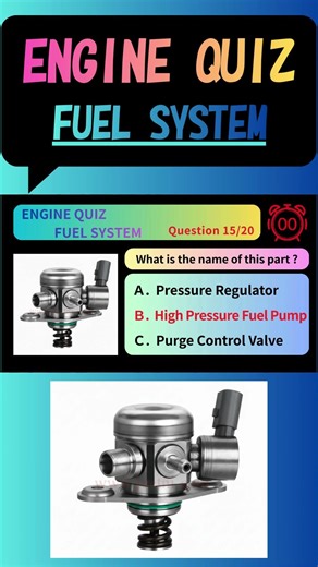 Engine Fuel System Quiz – 20 Beginner Questions