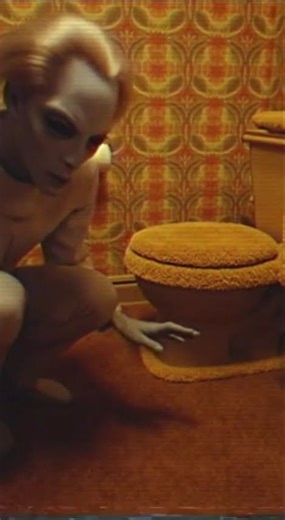 An Alien Discovers 1970s Bathroom Carpet (Parody)