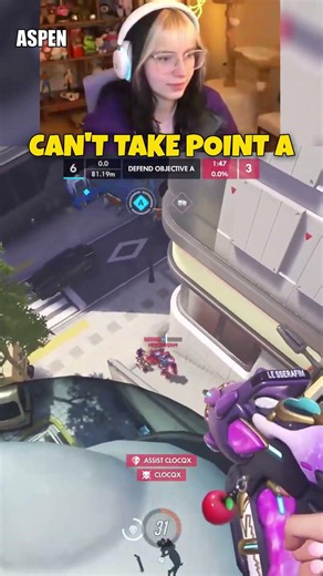 Juno's Double Jump Makes This Neon Junction Spot BROKEN! #Overwatch2 #Juno #Aspen