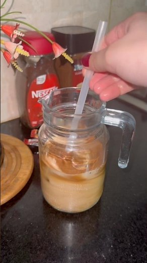 The Best Cold Coffee Recipe Ever☕️ /Ready in 2 Minutes 🔥#shorts #fyp #trending #coffee #viral #asmr