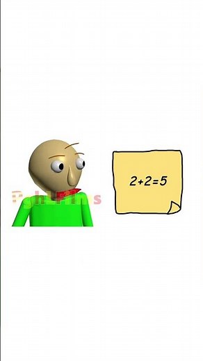 Baldi is looking at my Sticky Notes #baldi #baldisbasicsplus #pghlfilms #baldisbasics