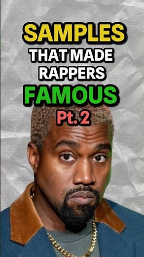 Kanye's Most ICONIC Sample That Brought Him Fame 😳💀#music #facts #shorts
