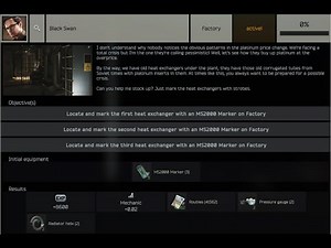 Tarkov - Factory - Black Swan