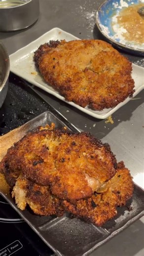 Easy to Make PORK KATSU SANDWICH #shorts