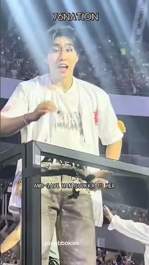 STRAY KIDS HAN MADE THIS BABY STAY HAPPY #kpop #skz #han #hanjisung #straykids