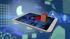 Corporate Business Finance Data Charts Diagram Showing Sales Numbers Profits Progress