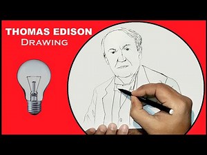 Thomas Edison Drawing