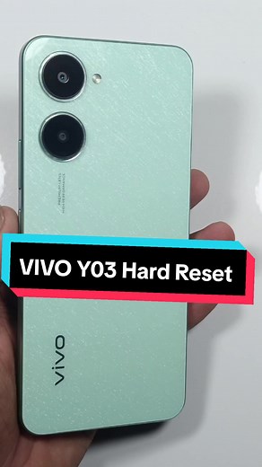 VIVO Y03 Hard Reset: Password Unlock & Pattern Unlock Guide