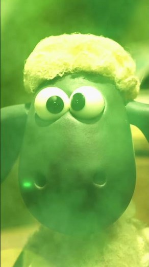 EIN MONSTERCHAOS🐑 #shaundasschaf #shorts #monster