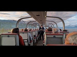 Alaska Railroad Train ride from Anchorage to Seward Alaska Goldstar Service