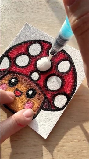 Turning a Simple Sponge Into a 3D Cute Mushroom 🍄✨