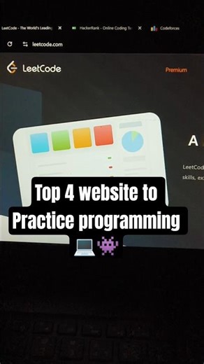 Top 4 Website to Practice Programming #shorts
