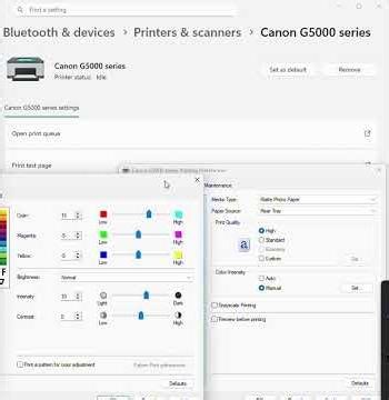 Fix Brown Blacks on Canon G-Series & Pixma Printers (Best Settings)