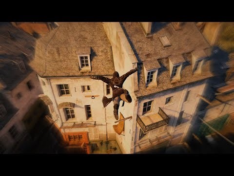 Assassin’s Creed Unity choreographed parkour sequence | 4k 60fps