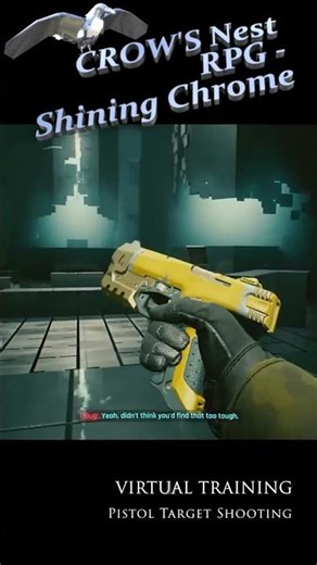 Shining Chrome #1 - Virtual Training Pistol