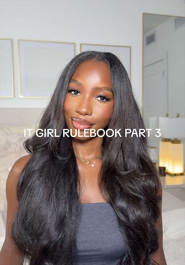 Welcome to another episode of the It Girl Rulebook🎀 Today we’re getting into 5 non-negotiables every it girl should have on lock!🤭 #itgirlrulebook #lifehabits #girltalk