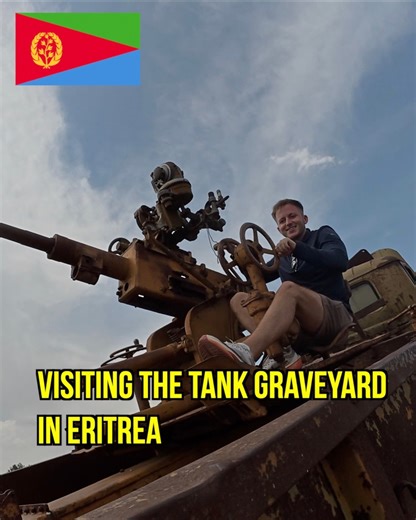 Visiting the Tank Graveyard in Eritrea 🇪🇷 | Harry Jaggard