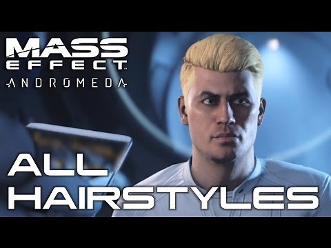 ALL Hairstyles in Mass Effect: Andromeda