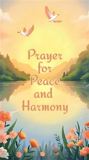 Prayer for Peace and Harmony #shorts