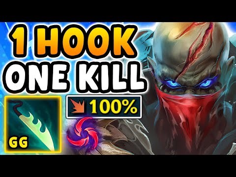 Pyke but I get 100% CRIT and one hook means you're dead (this is way too funny)