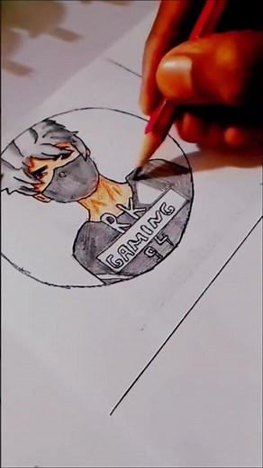 Channel Logo Drawing 😱#shorts