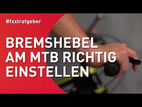 Adjusting the brake lever on your mountain bike correctly